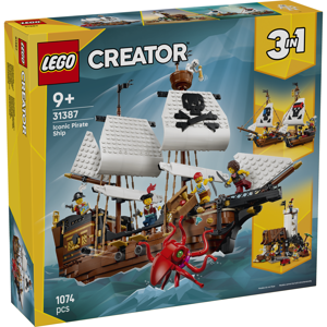  LEGO Creator 3 in 1 Iconic Pirate Ship 31387